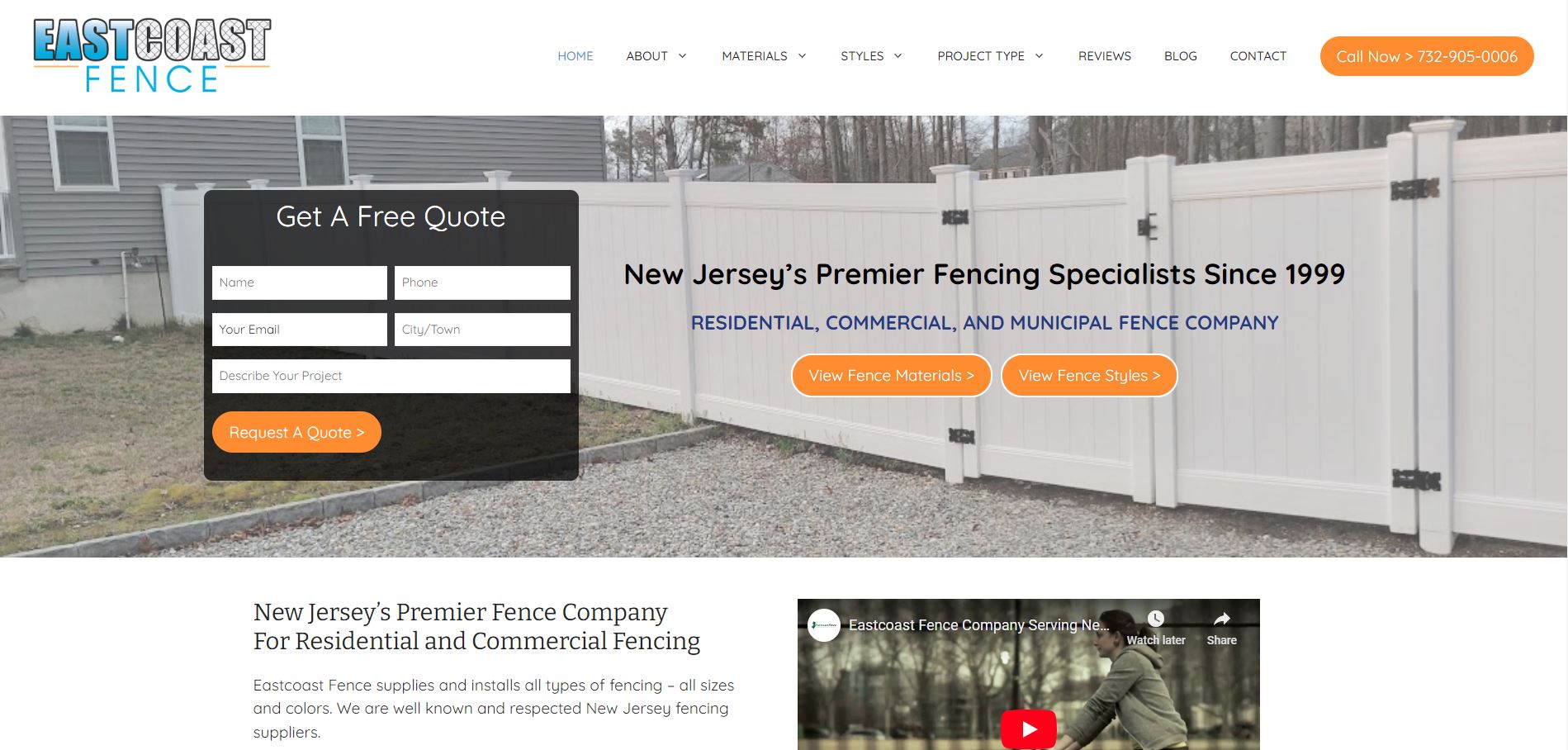 Eastcoast-fence.com Has A New Website!