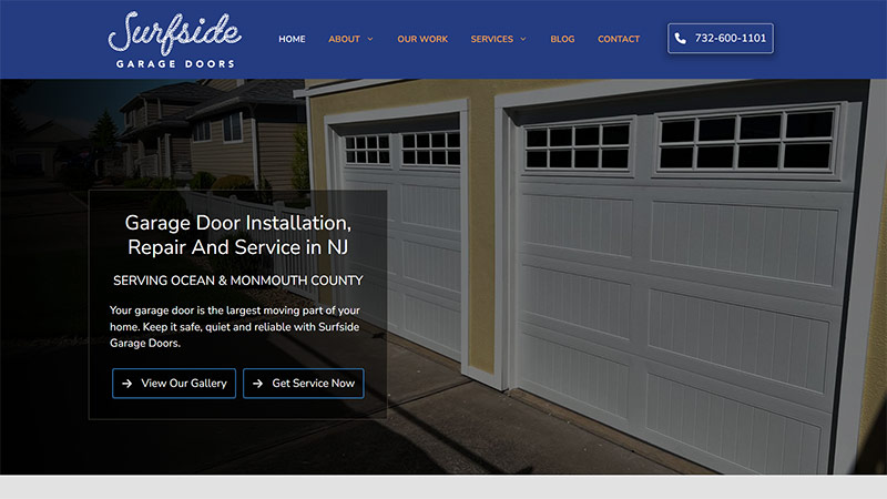 Surfside Garage Doors Digital Marketing Project