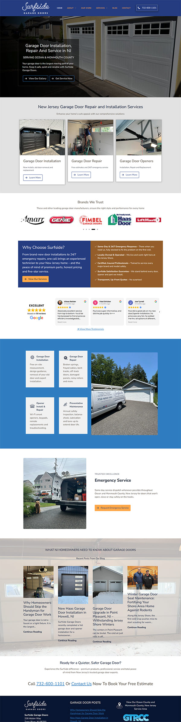 the best garage door company in toms river new jersey