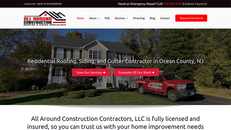 All Around Construction Contractors NJ