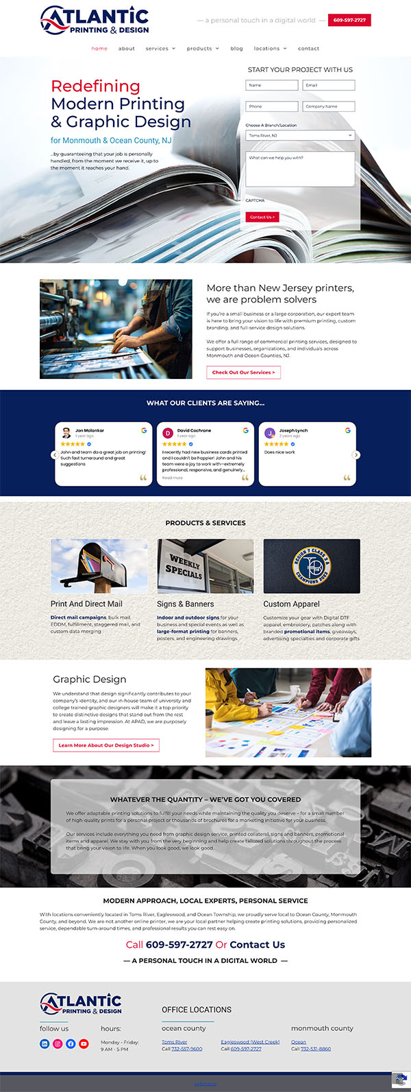 Atlantic Printing and Design NJ