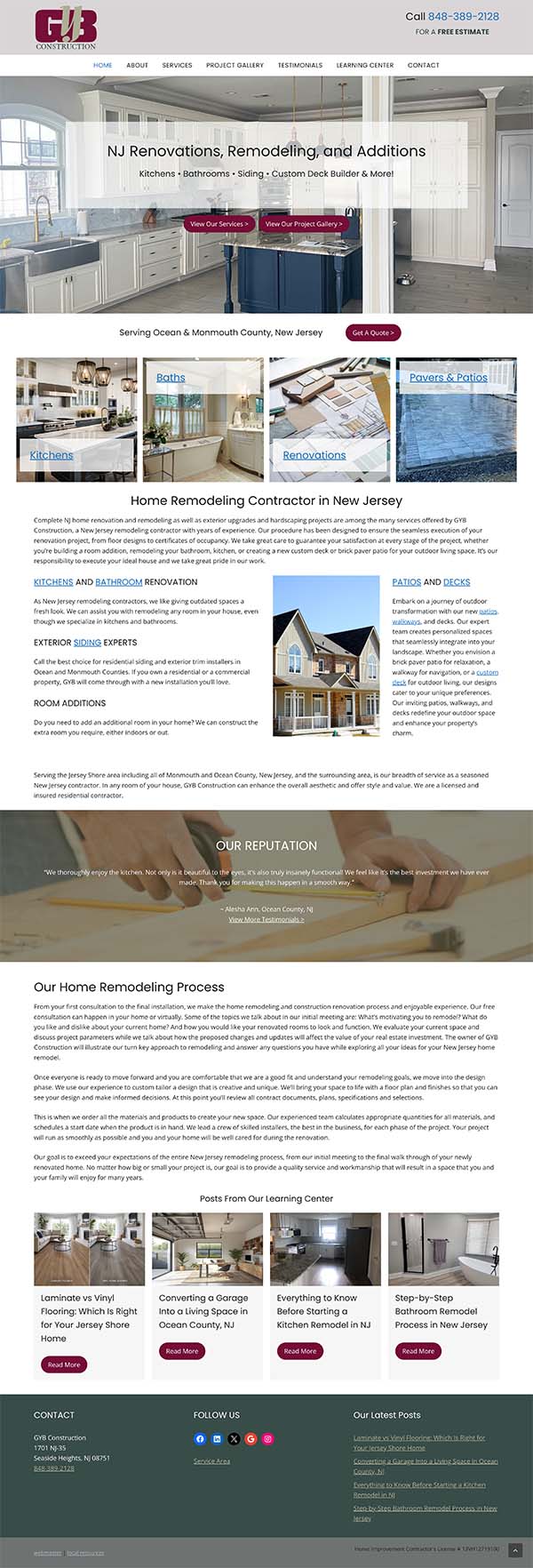 GYB Construction NJ