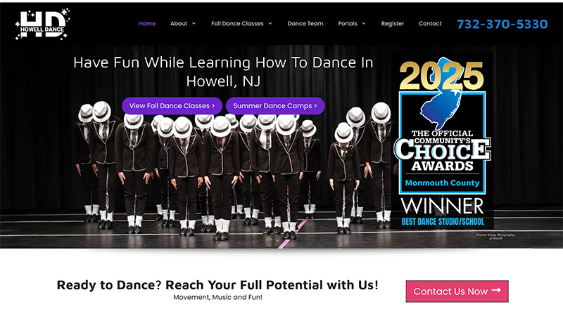 Howell Dance Digital Marketing Project
