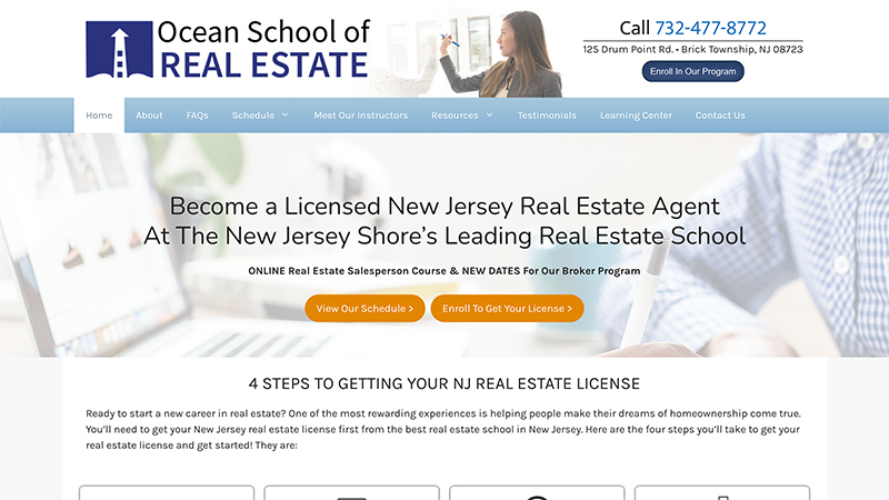 Ocean School of Real Estate NJ