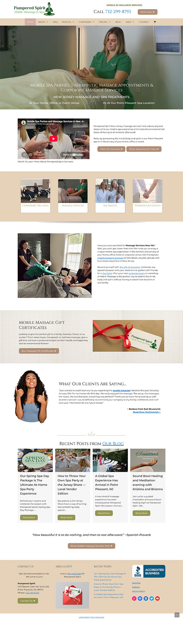 Pampered Spirit NJ