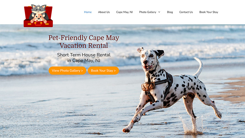 Pets Can Stay Cape May NJ