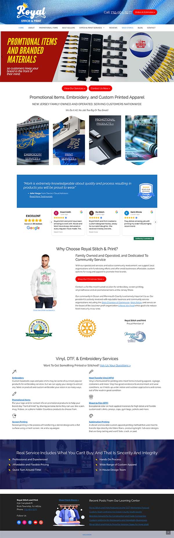 Royal Stitch and Print NJ