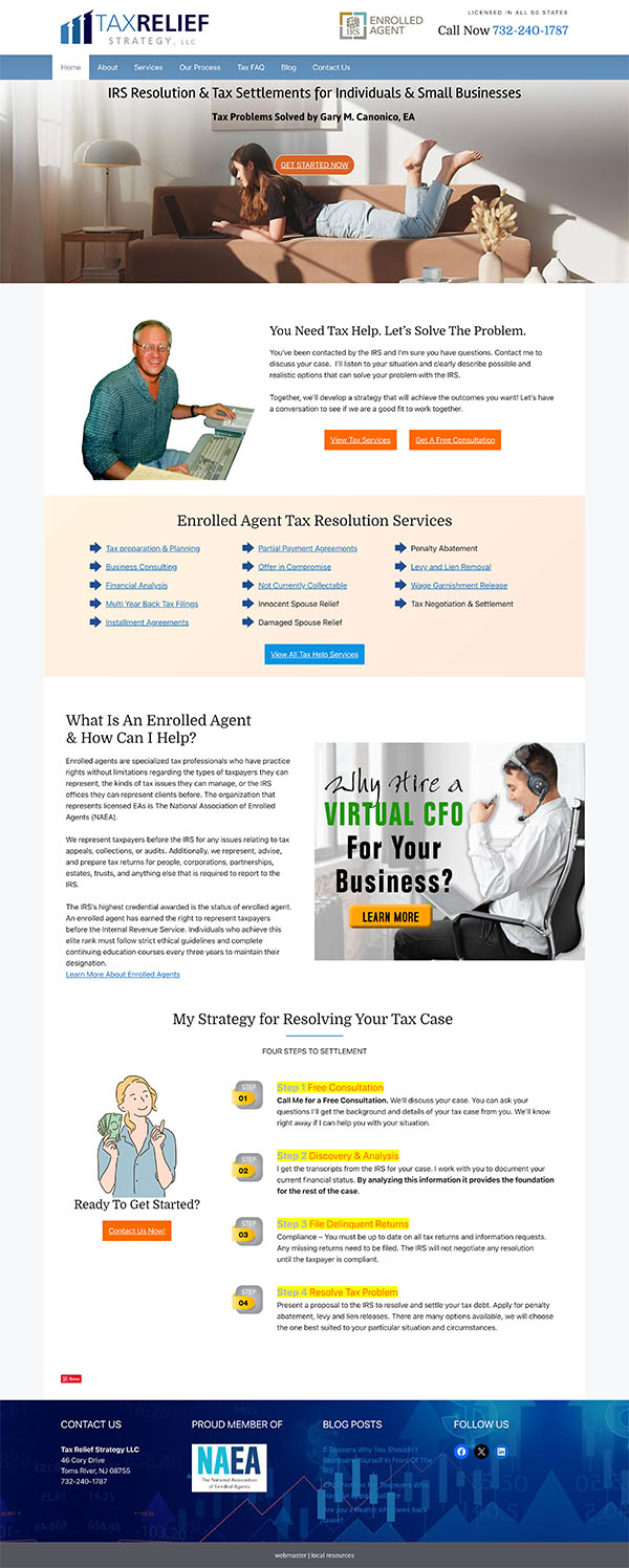 Tax Relief Strategy NJ
