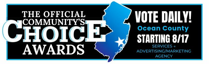 Vote for us as best advertising/marketing agency in Ocean County NJ in community choice awards